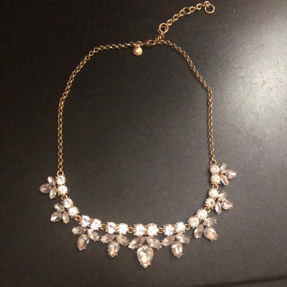J. Crew Factory Jewelry - Jcrew Gold Chained Statement Necklace